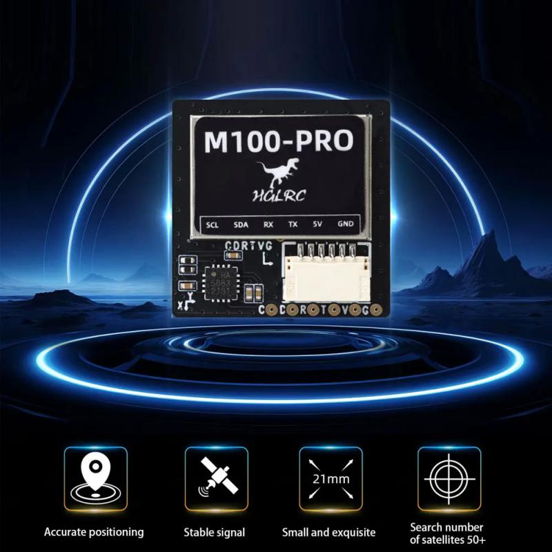 HGLRC M100 PRO GPS Chip B101 1 - đánh giá và giá Drone Compass